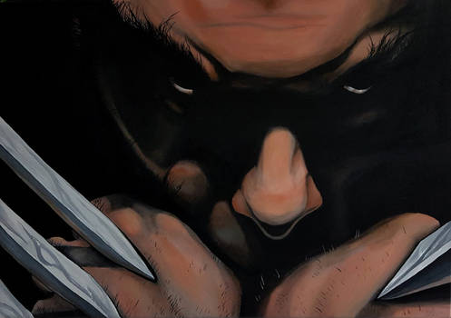 FAN ART Wolverine painting