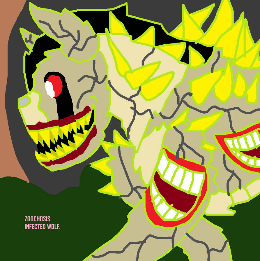 29 Infected Wolf My Version. by LOURDESABRIL on DeviantArt