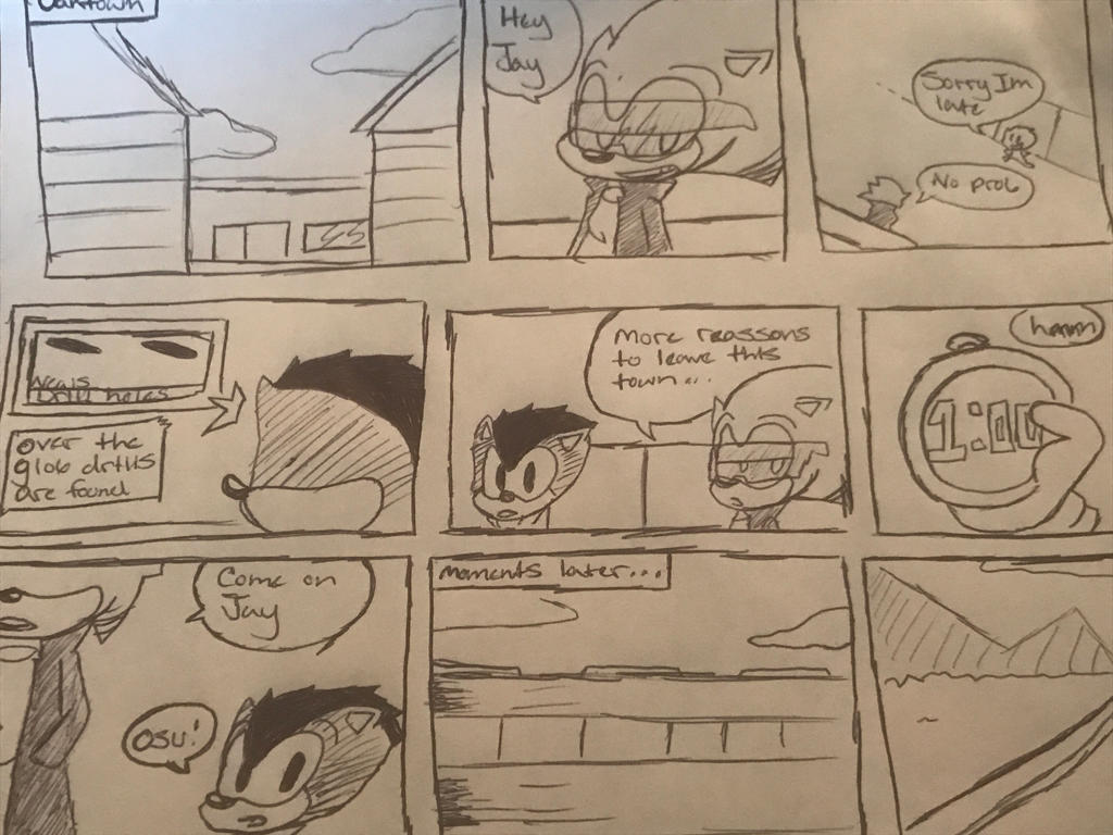 Jay The Hedgehog Page:03 by SONICFURY2099 on DeviantArt