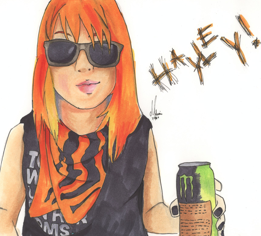 Copic::Hayley Williams