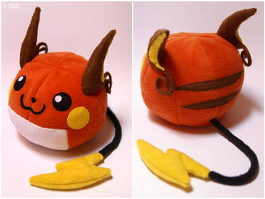 Raichu plushie