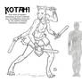 Kotahi, Daughter of Kazdom (BW)