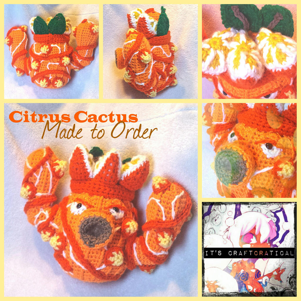 Citrus Cactus Doll