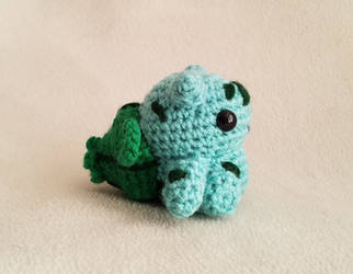 Crochet Chibi Bulbasaur Plushie