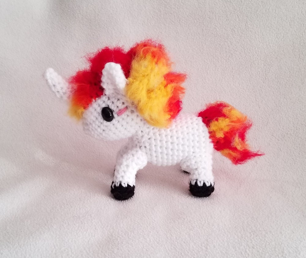 Crochet Rapidash Plushie