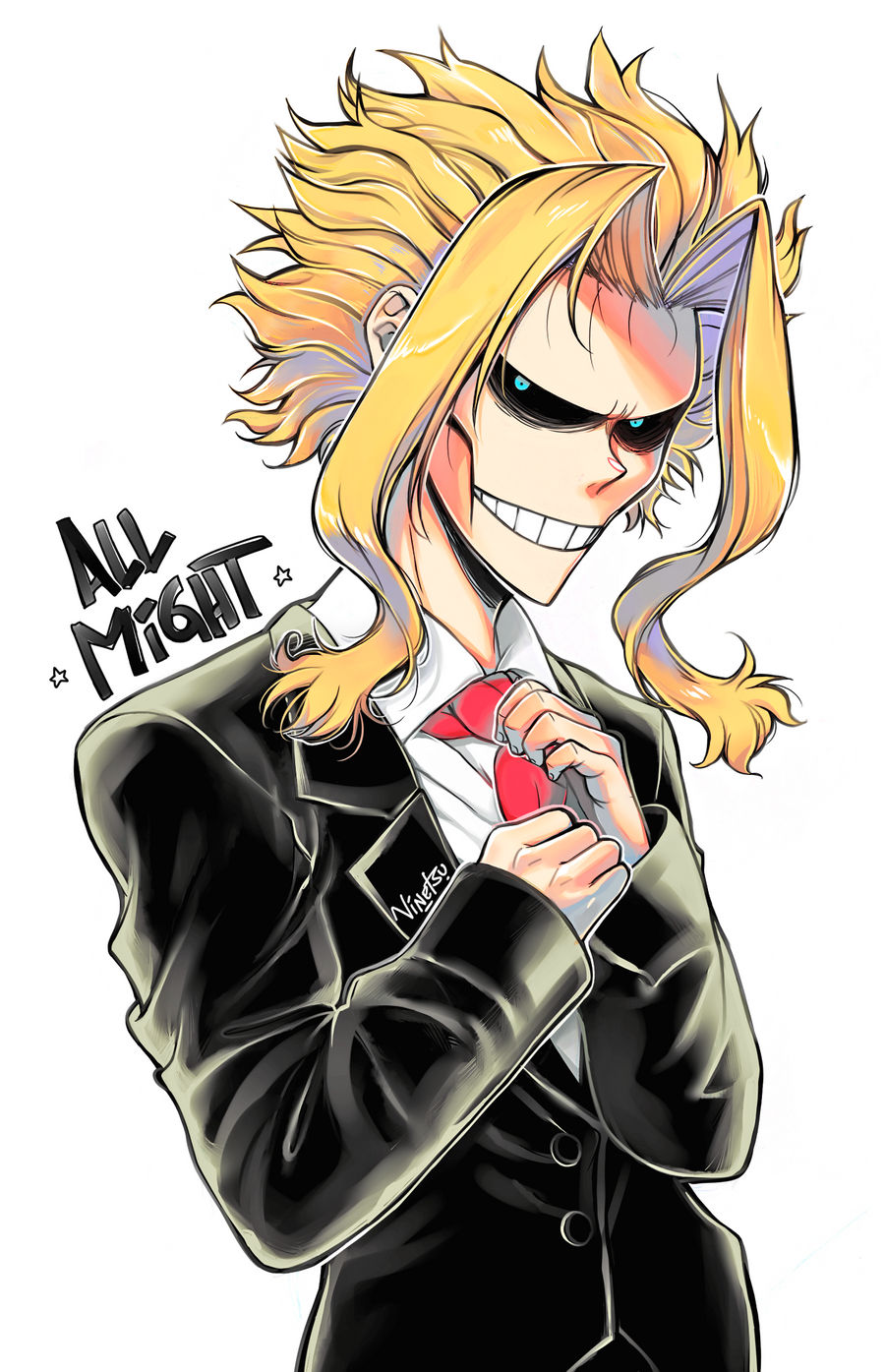 All Might by Vinetsu on DeviantArt