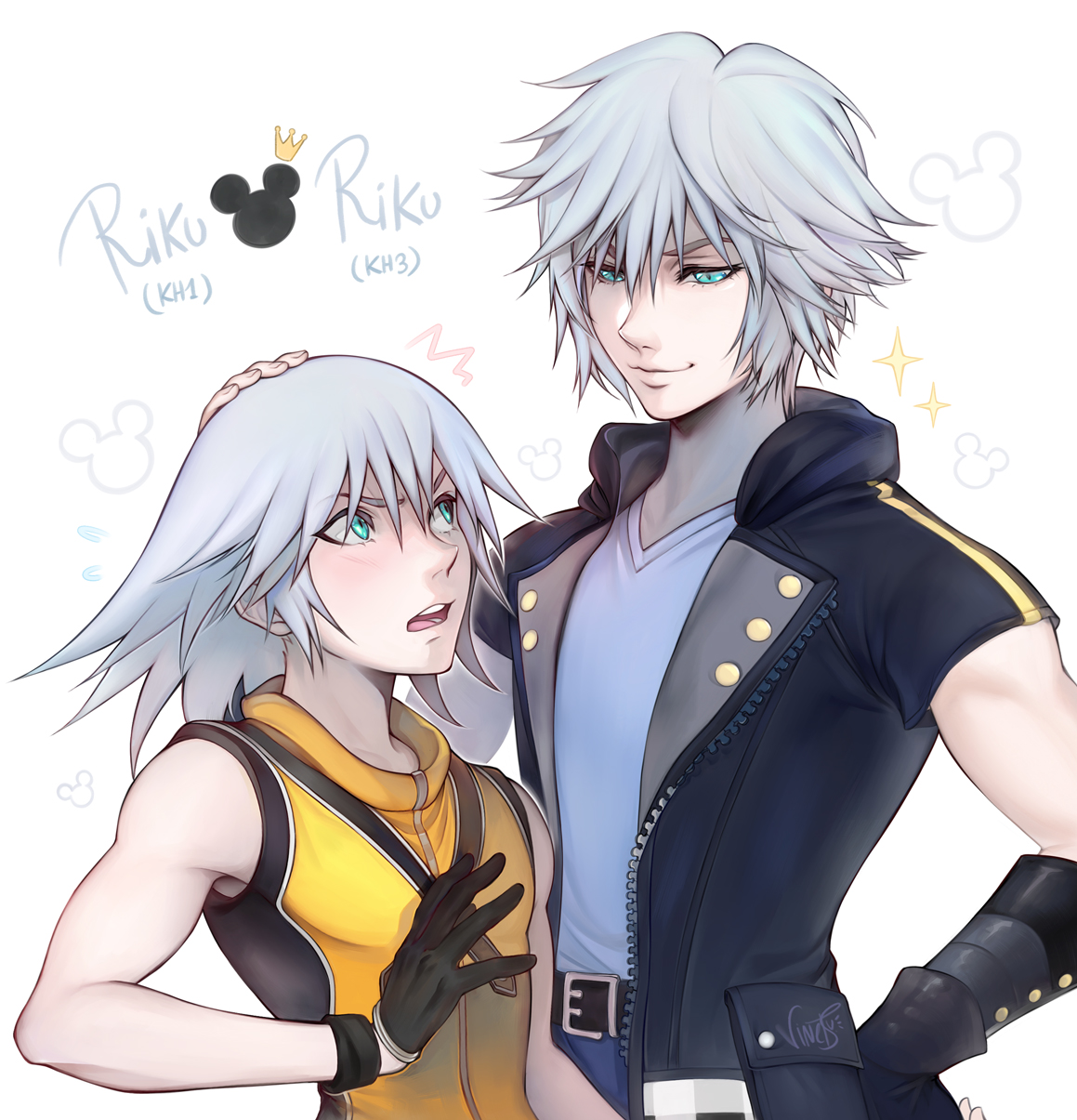 Madventures Riku Riku meeting Riku (?) by Vinetsu on DeviantArt