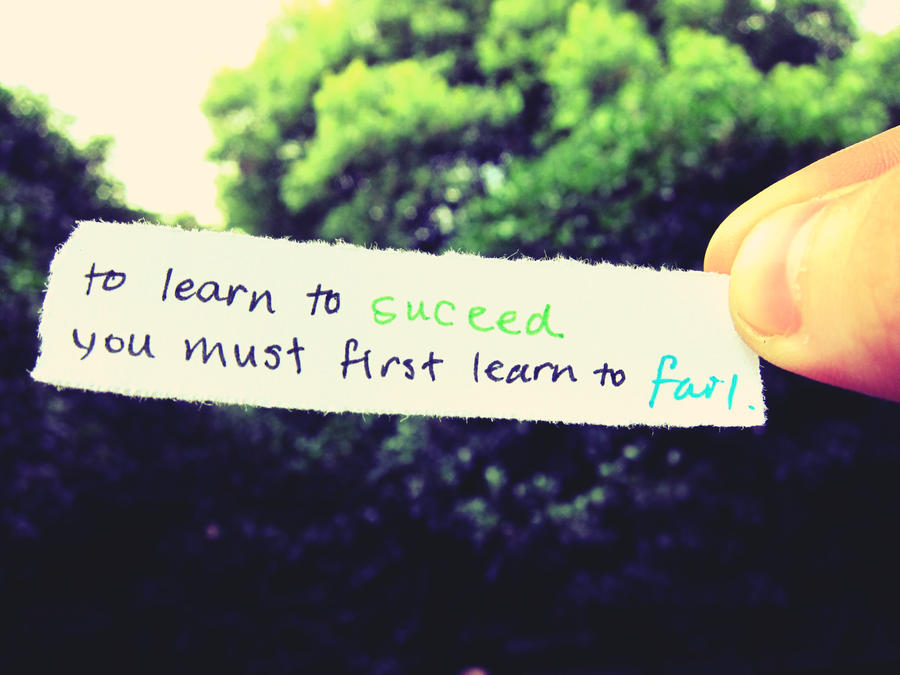 To Learn To Succeed