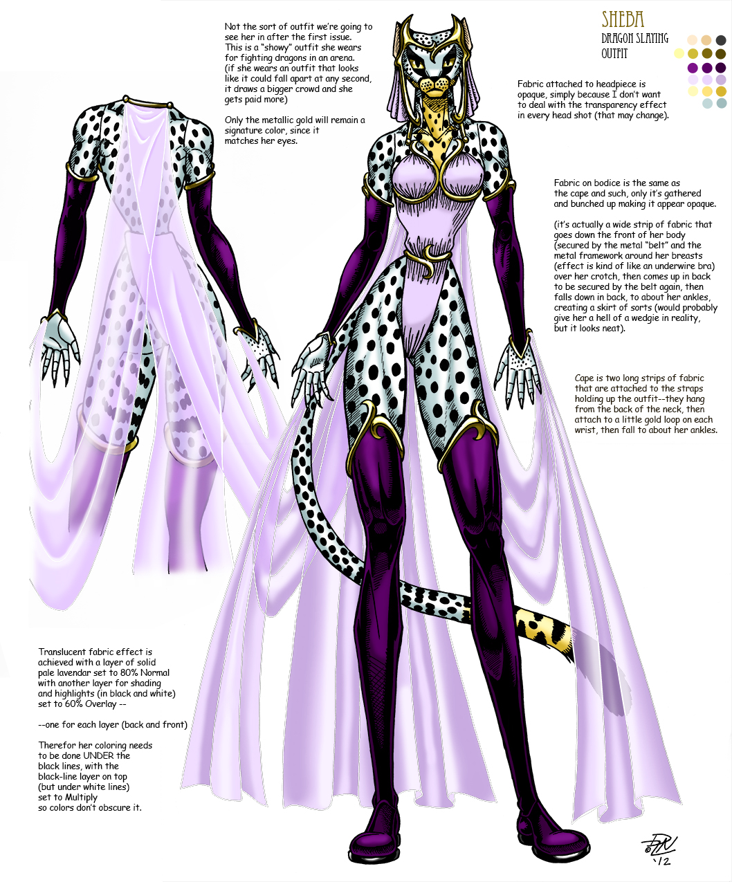 Sheba reference sheet 1