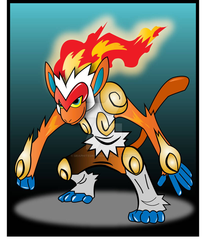 Infernape by graphitedreamer46 on DeviantArt