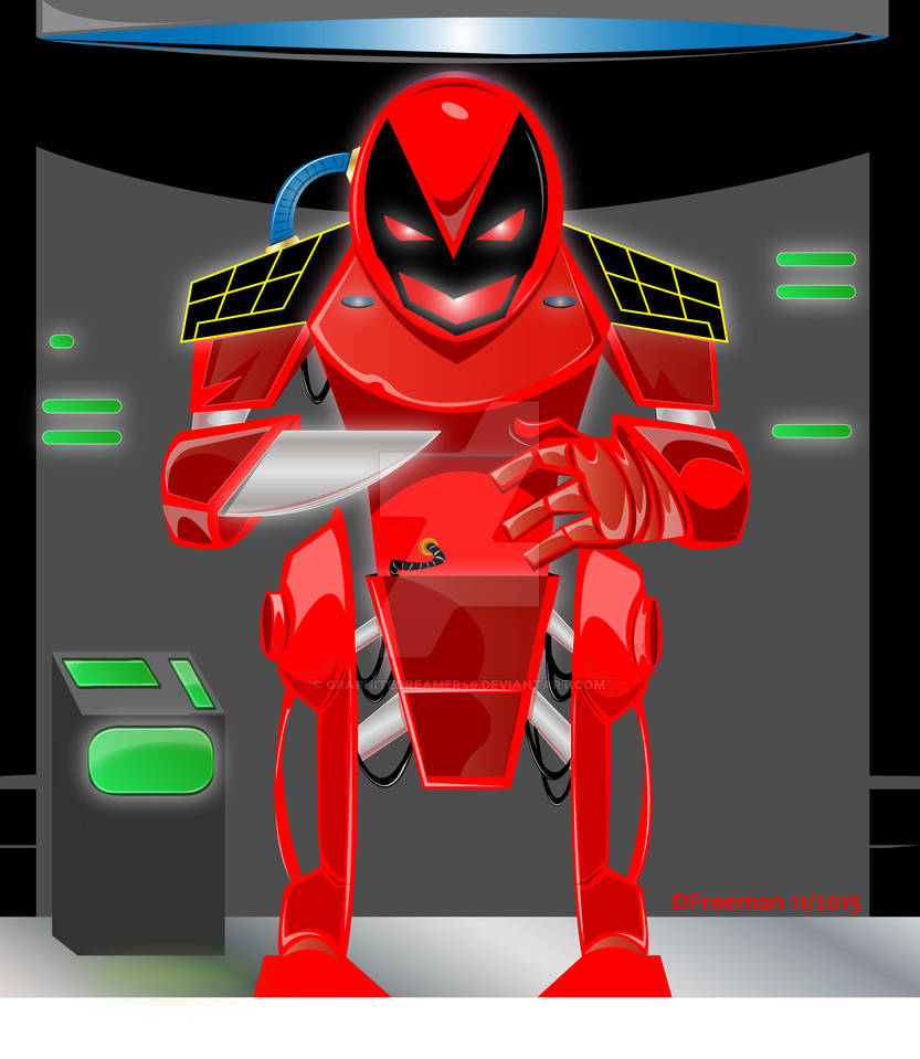 Red Bot by graphitedreamer46 on DeviantArt