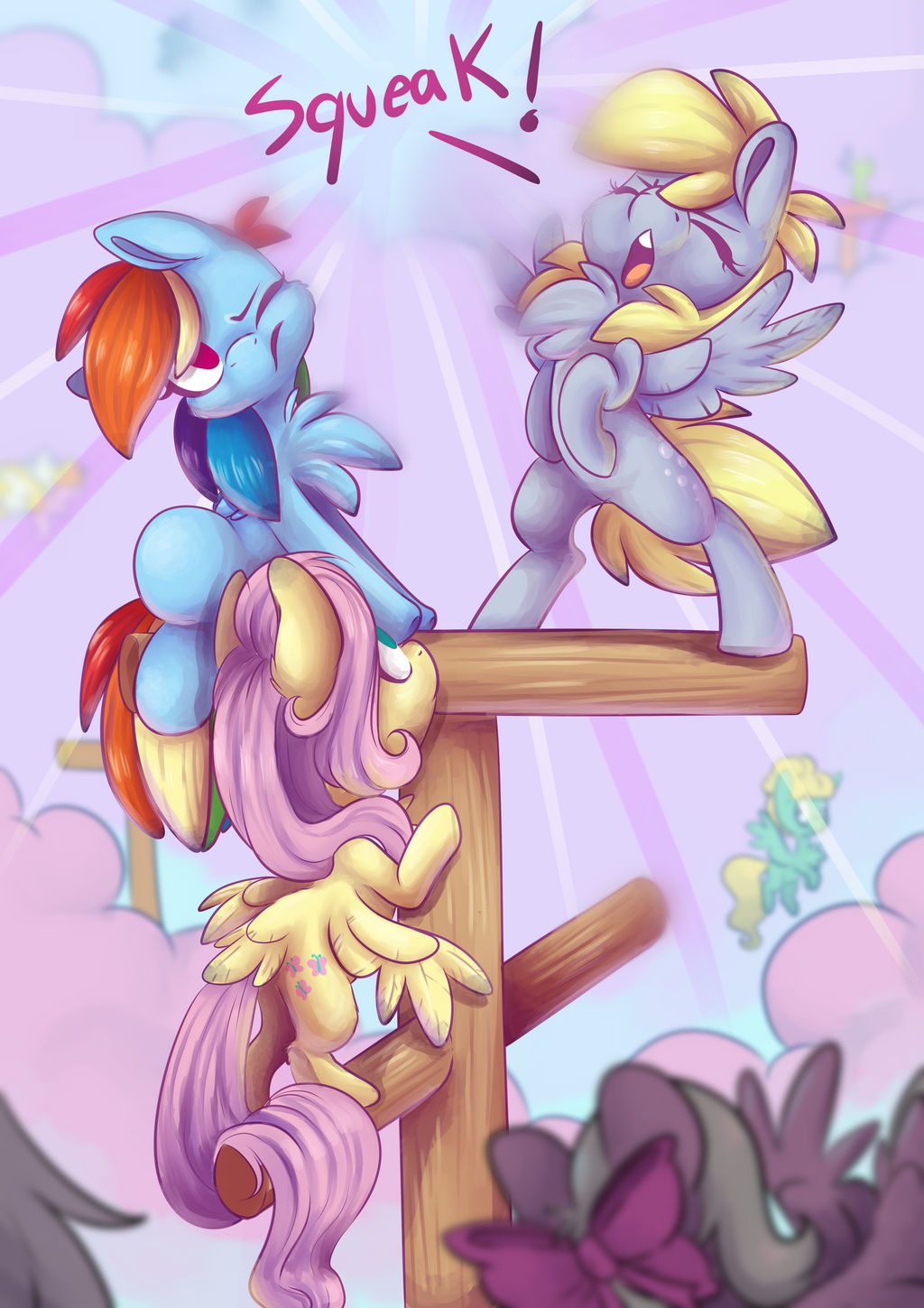 Pegasi are being Loud! by CutePencilCase