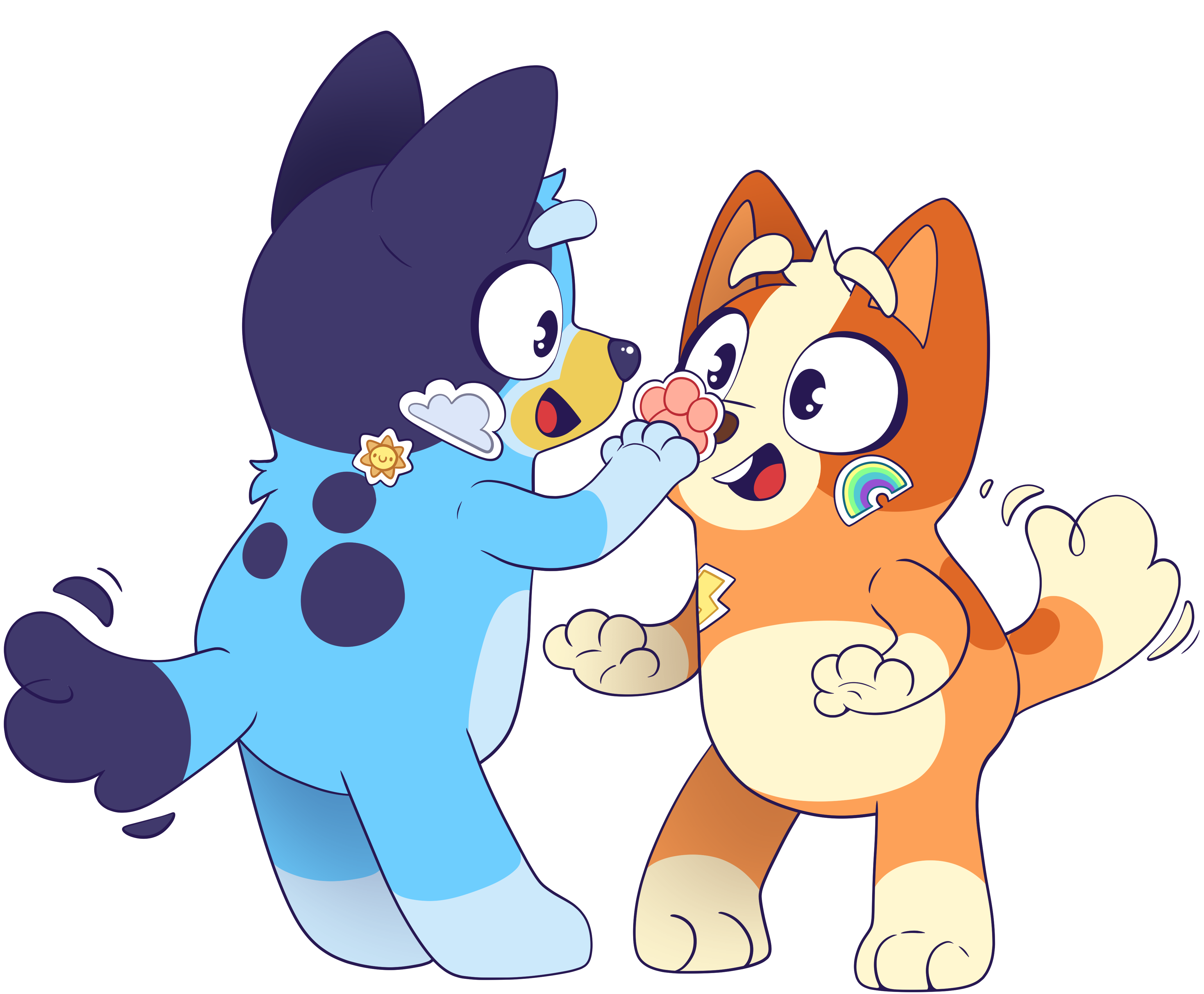 Bluey Stickers for Sale  Cute stickers, Cartoon, Cute cartoon wallpapers