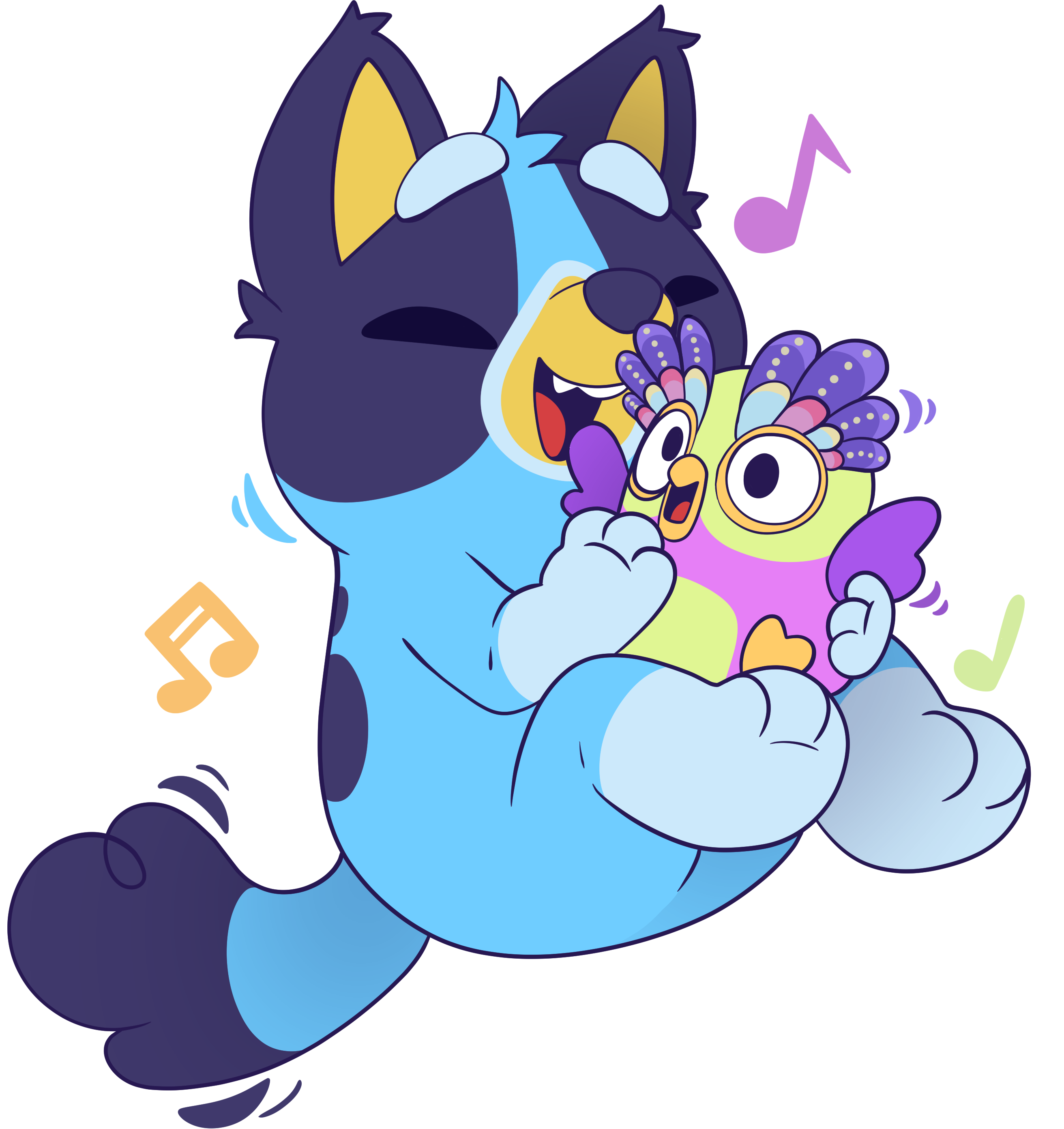 Bluey And Chattermax By CutePencilCase On DeviantArt bluey-and-chattermax-by-cutepencilcase-on-deviantart