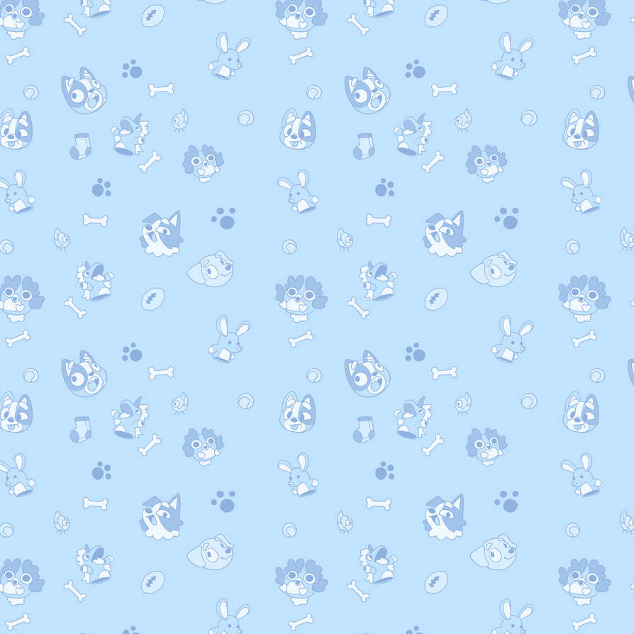 Bluey Pattern by CutePencilCase on DeviantArt