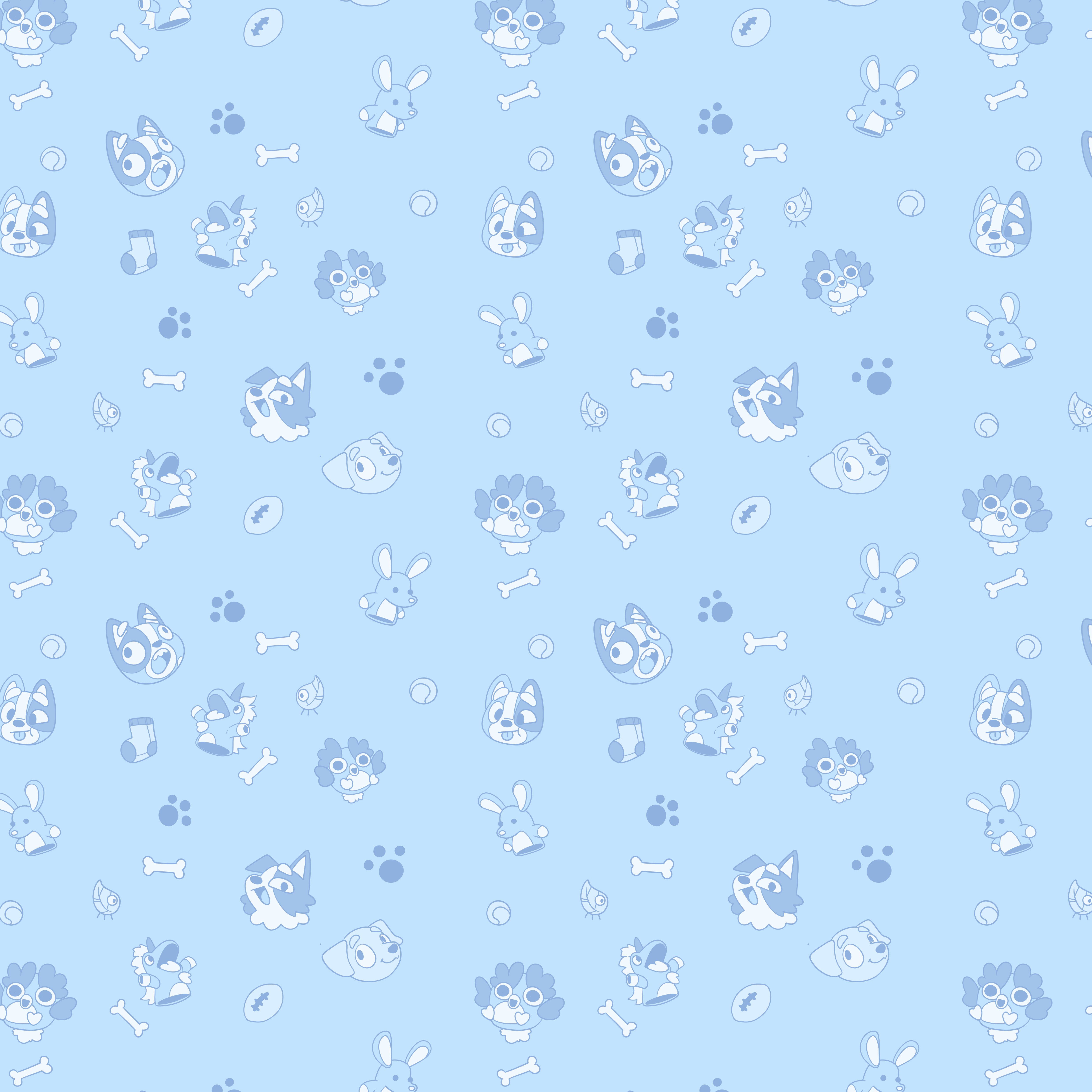 Bluey Pattern by CutePencilCase on DeviantArt