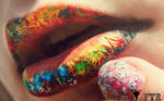 Painted Lips by NokamFTR