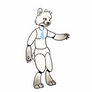 Polar Bear Animatronic FNAF Oc OPEN