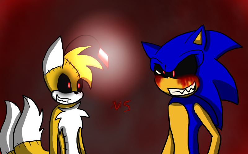 Sonic Exe and Tails Doll(2018) by PiRoG-Art on DeviantArt