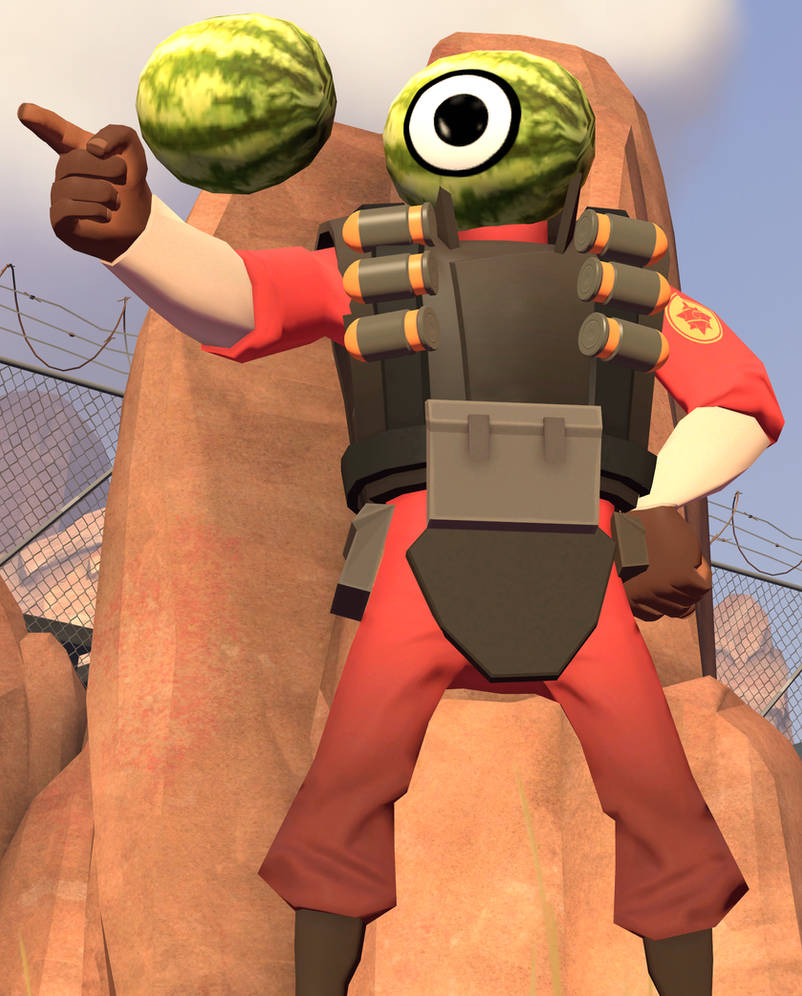 Melonman (2) by GmodViolet-GV on DeviantArt