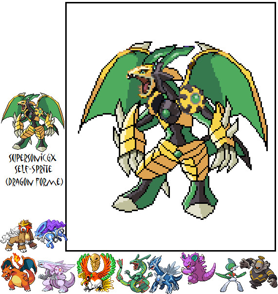 SSGX Self-Sprite: Dragon Forme