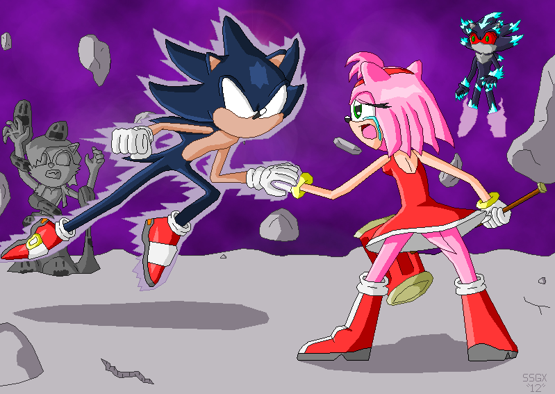 Sonic & Amy VS DeviantArt - Sonic Movie Edition 