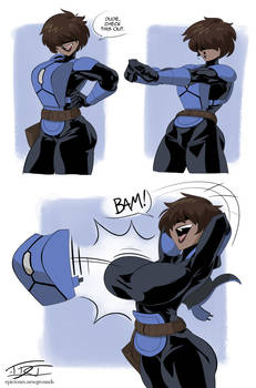 Mandalorian Tomboy Party Trick