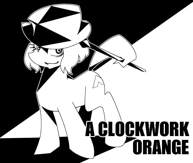 Mlp Clockwork a clockwork orange pony by tyuubatu on DeviantArt
