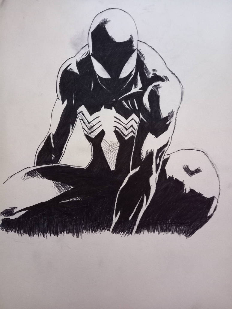 Symbiote spider man by Jagxkeith on DeviantArt