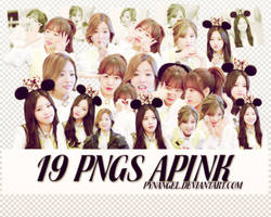 19 PNGs APINK by PyNAngel@DA