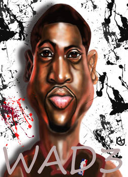 dwyane wade caricature