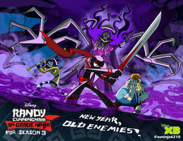 Randy Cunningham 9th grade ninja season 3 poster