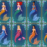 The Disney Princess Mermaids