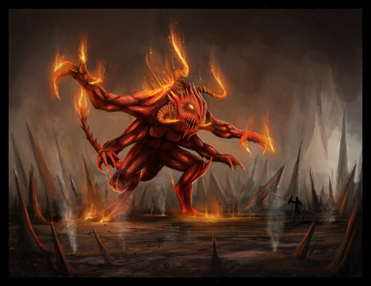 Fire Colossus by TWPictures