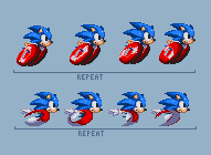 Modgen sonic After The Sequel Sprite sheet by MekanTheGuy on DeviantArt