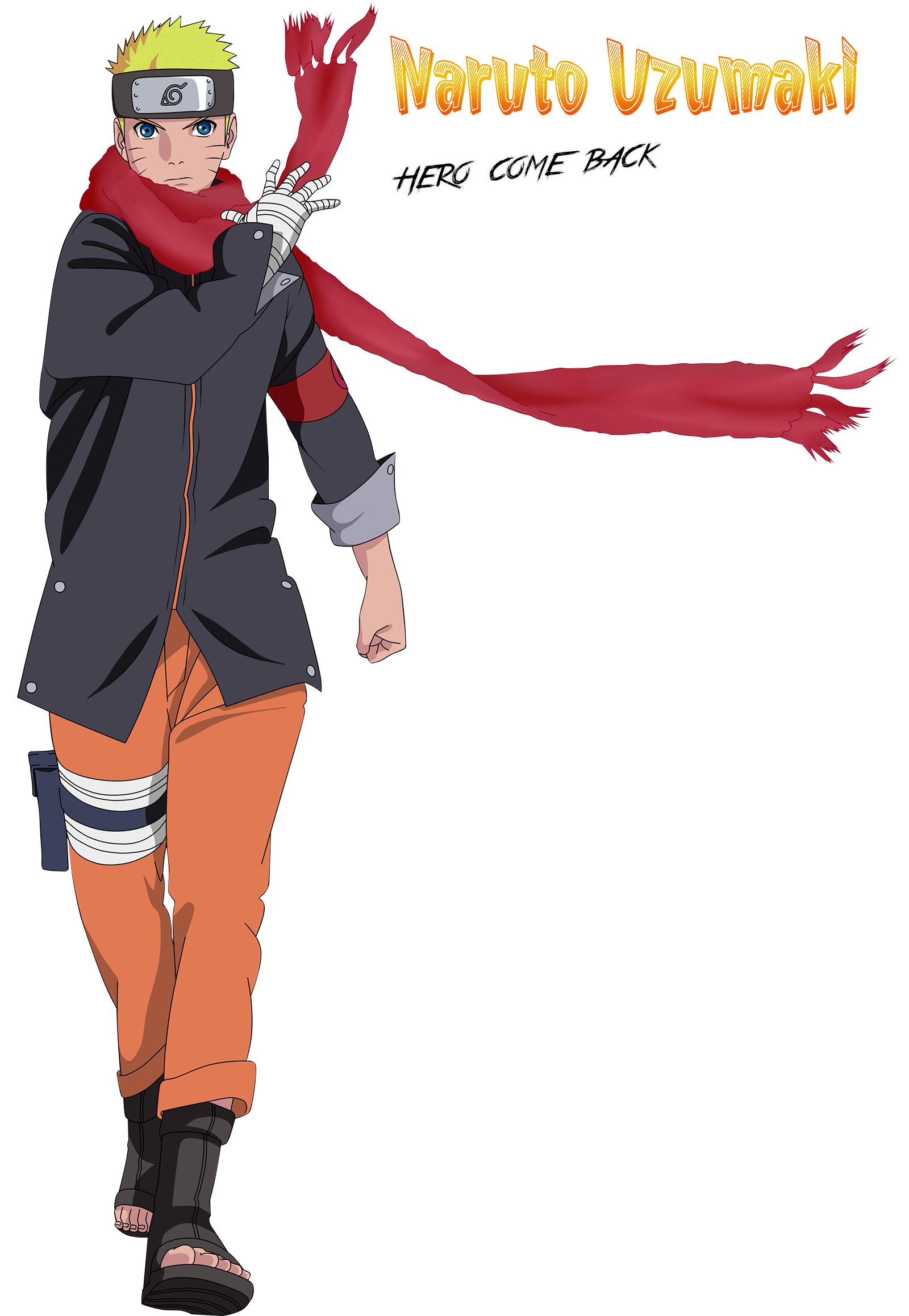 Naruto Uzumaki Hokage by rOkkX on deviantART