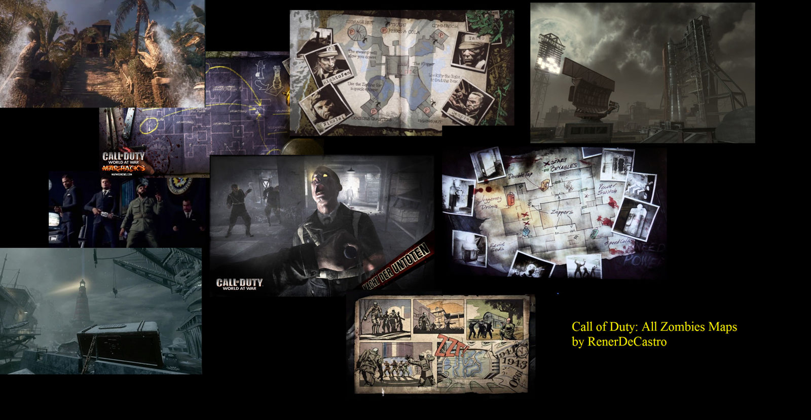 Call of Duty: All Zombies Maps by RenerDeCastro on DeviantArt