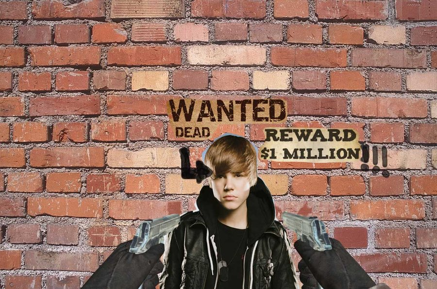 Wanted Dead Justin Bieber