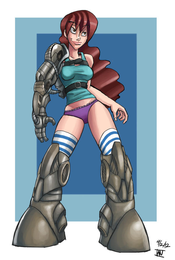 Armored girl