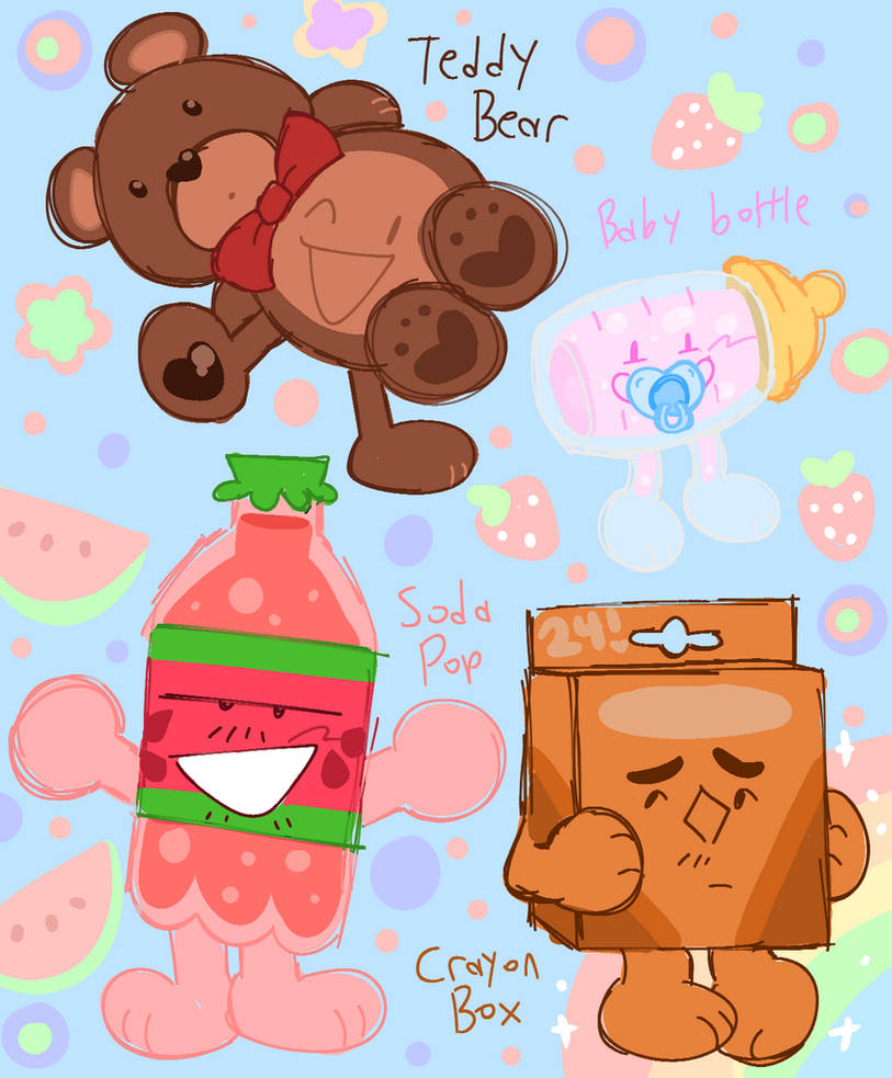 More Object OCs by trustflowerrr on DeviantArt
