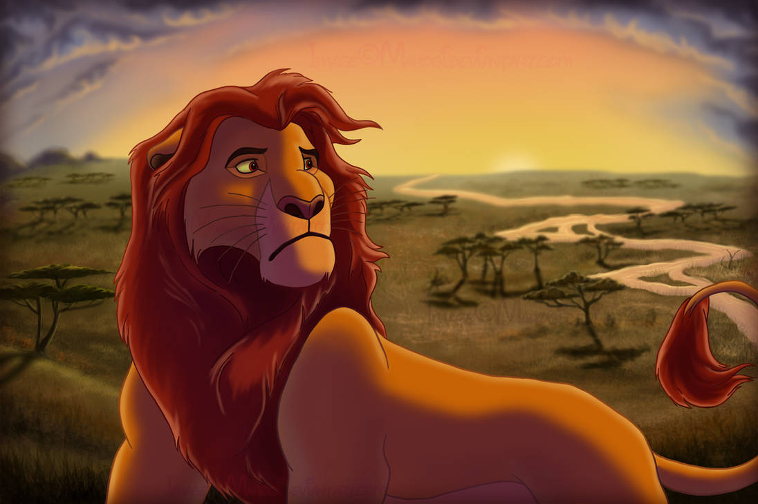 Король лев круг. Король Лев Муфаса. Король Лев Муфаса и Симба. Король Лев 1994. Король Лев Муфаса арт.