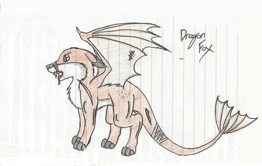 Fox Dragon Deviantart Dragon fox by MorganAndMarlee on DeviantArt