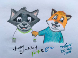 Happy Birthday Art and Biro