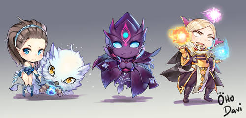 dota2 chibi fanart