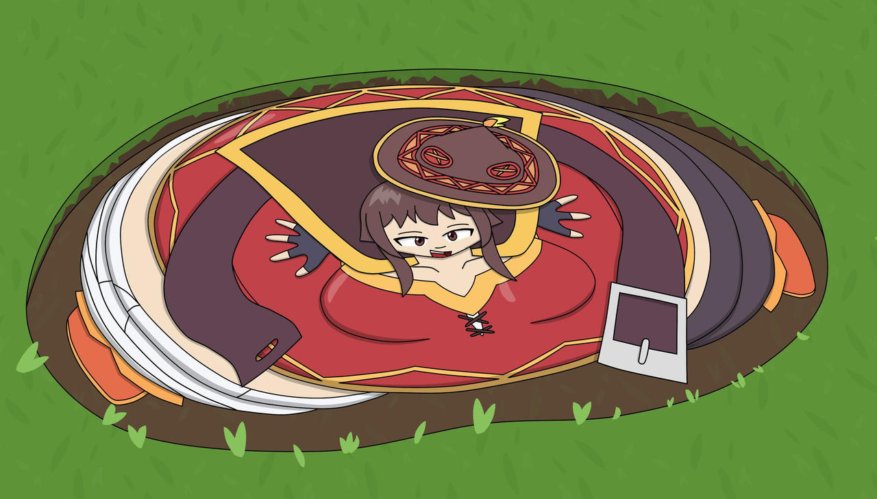 Megumin Hyperdistorted Megumin flattened by Iflattened on DeviantArt