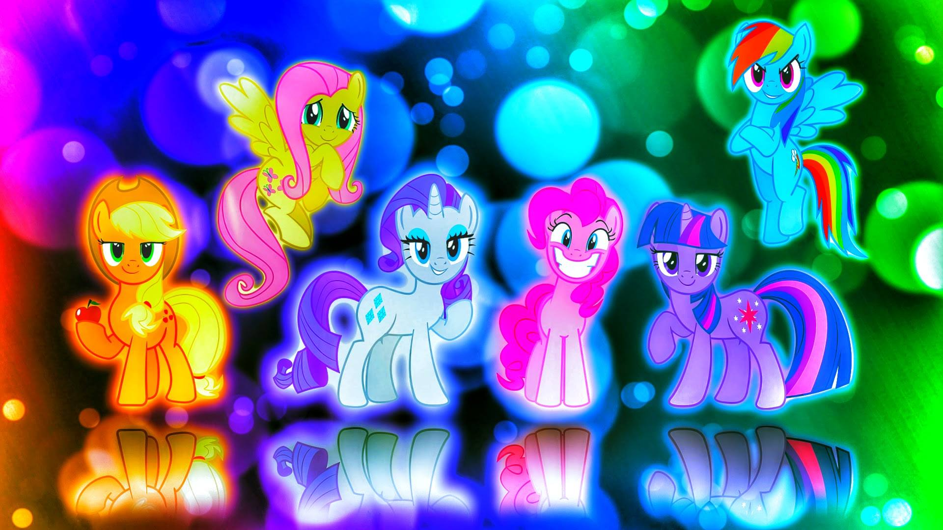 Scary Ponies Wallpaper