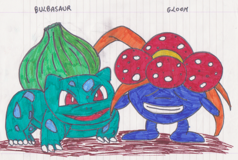 Bulbasaur vs. Rhyhorn by UGSF on DeviantArt