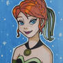 Princess Anna ACEO card