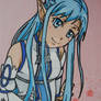 Elf Asuna ACEO card