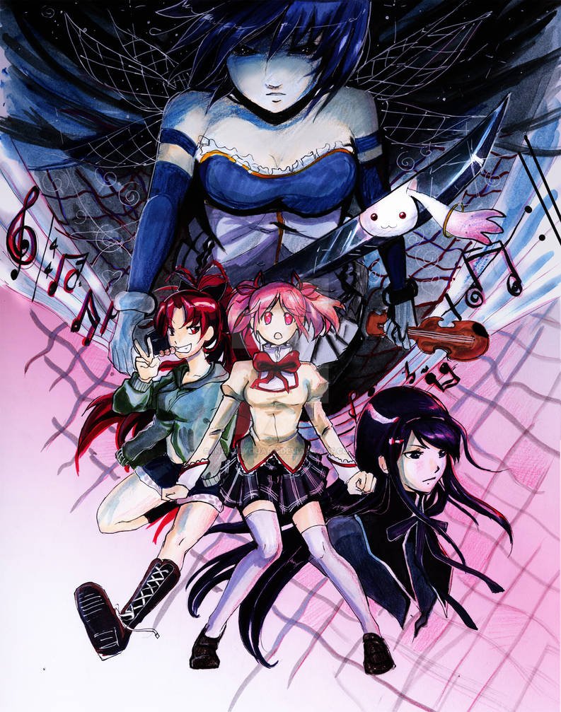 Magica Madoka by incaseyouart on DeviantArt